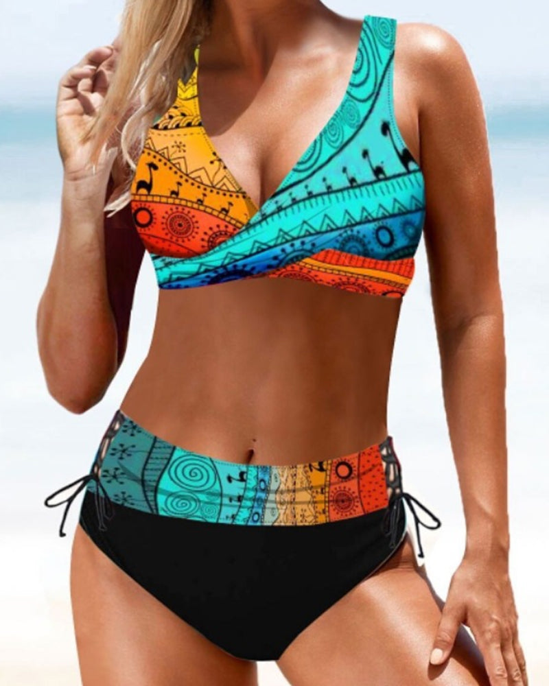 Eva – Bright and Colourful Bikini