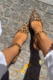 Elegant Sandals with Metallic Straps