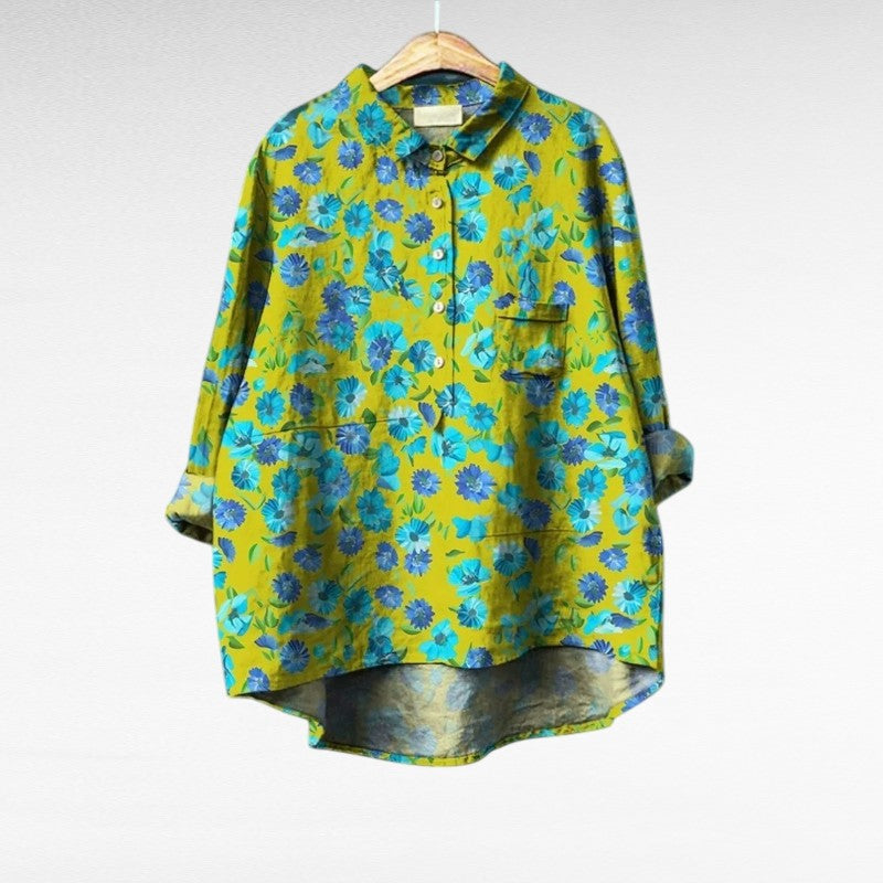 Elegant Breathable Summer Blouse