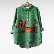 Elegant Breathable Summer Blouse