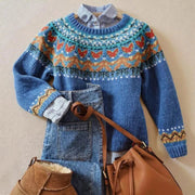Velvo - Classic Vintage Knit Sweater