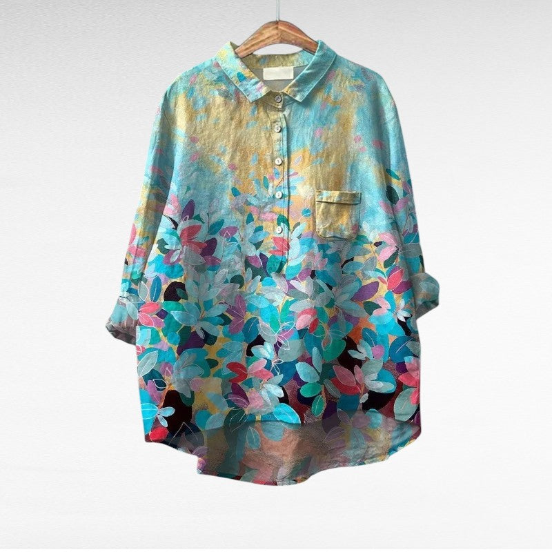Elegant Breathable Summer Blouse