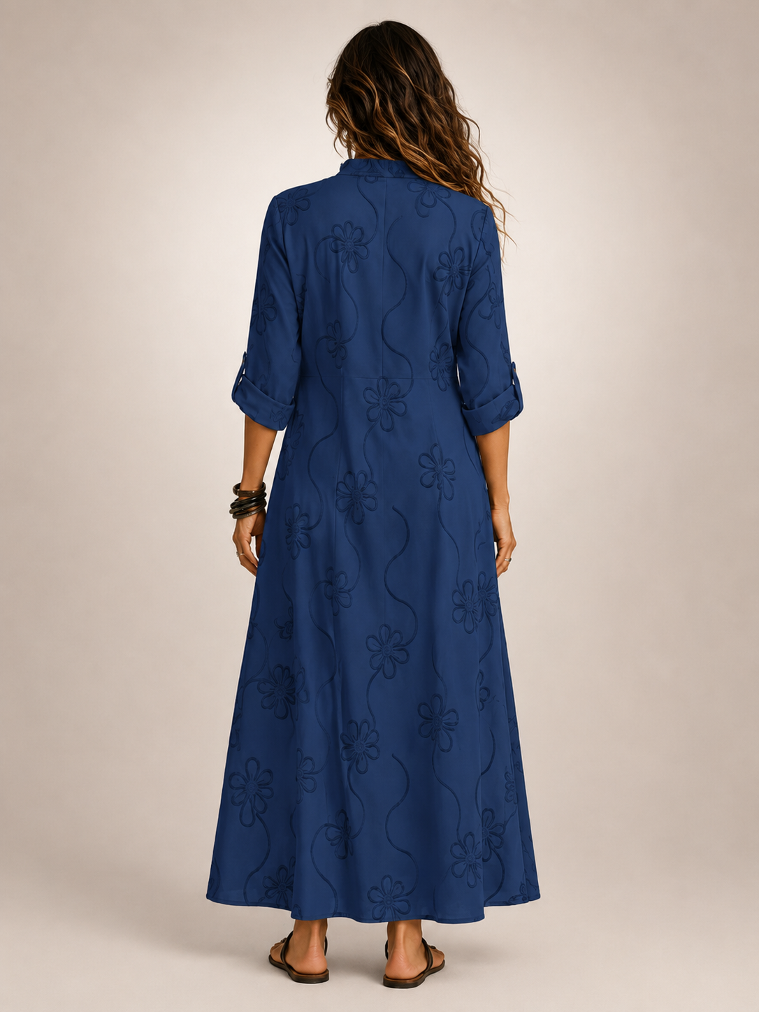 Merle | Tummy Covering Floral Summer Dress