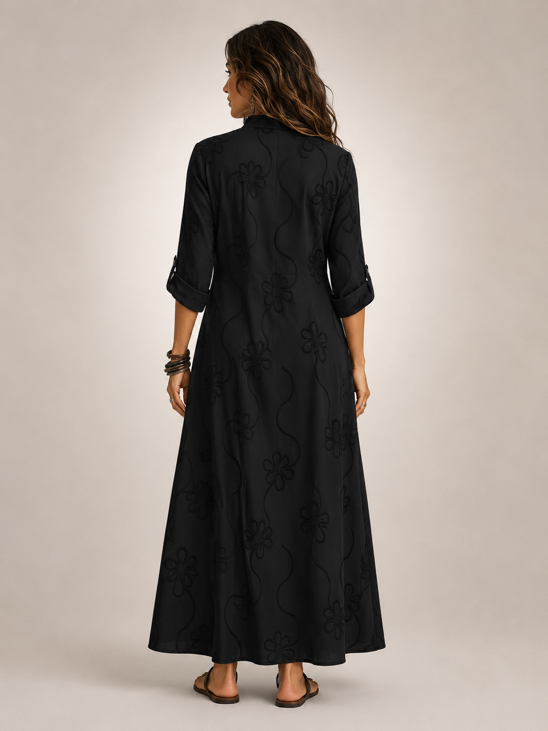 Merle | Tummy Covering Floral Summer Dress