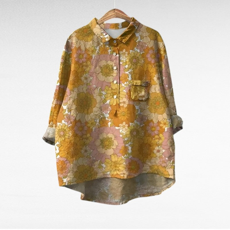 Elegant Breathable Summer Blouse