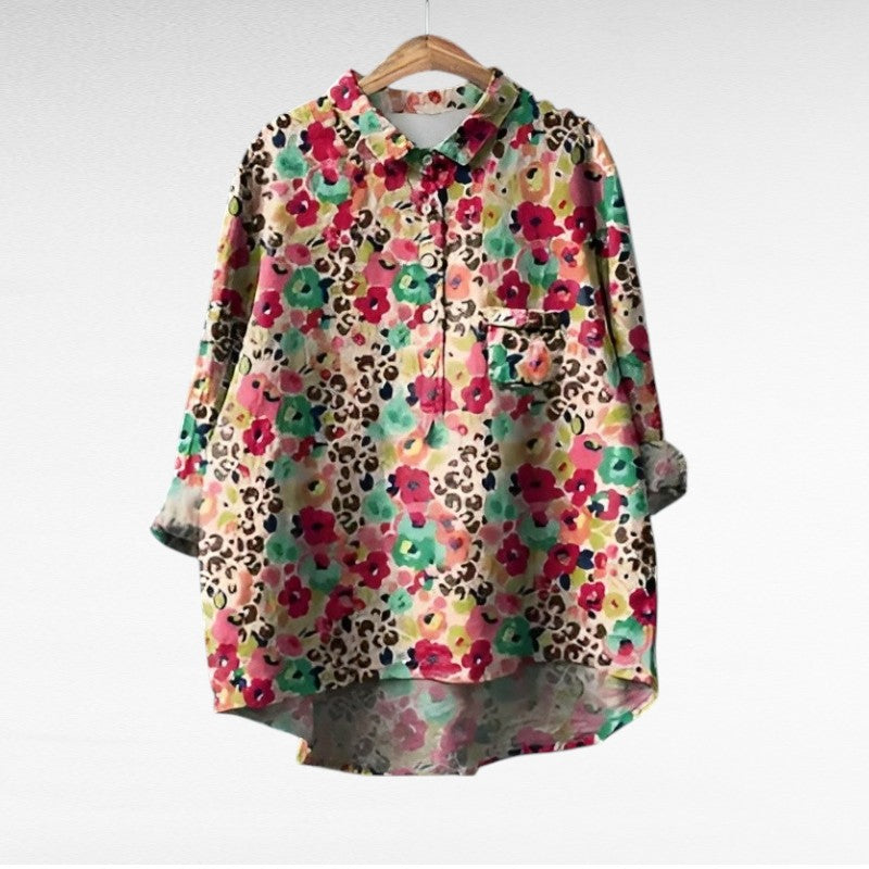Elegant Breathable Summer Blouse