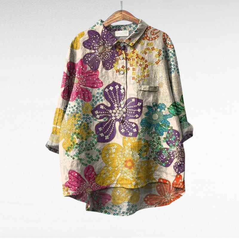 Elegant Breathable Summer Blouse