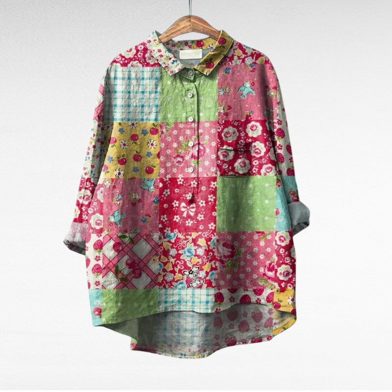 Elegant Breathable Summer Blouse