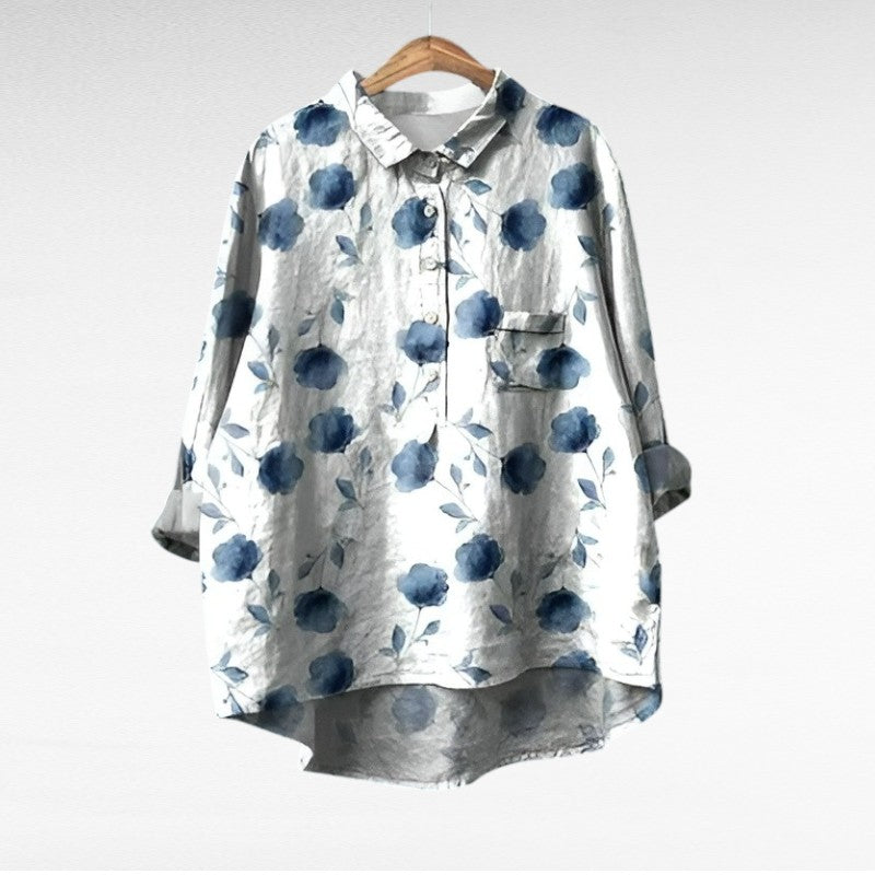 Elegant Breathable Summer Blouse