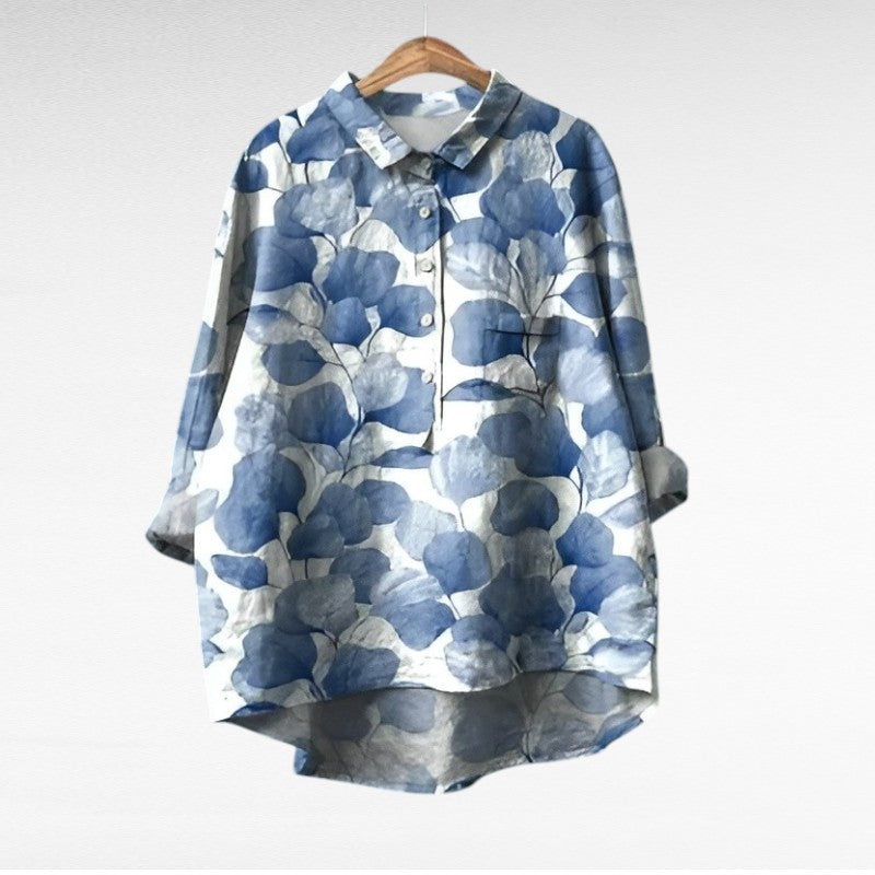 Elegant Breathable Summer Blouse