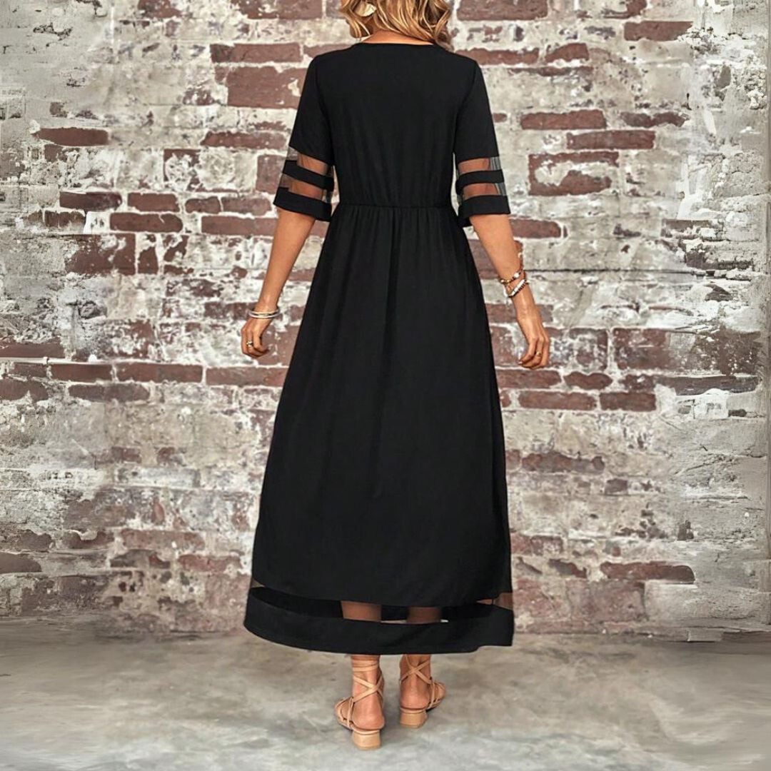 Aubrey - Flattering Tummy-Smoothing Midi Dress