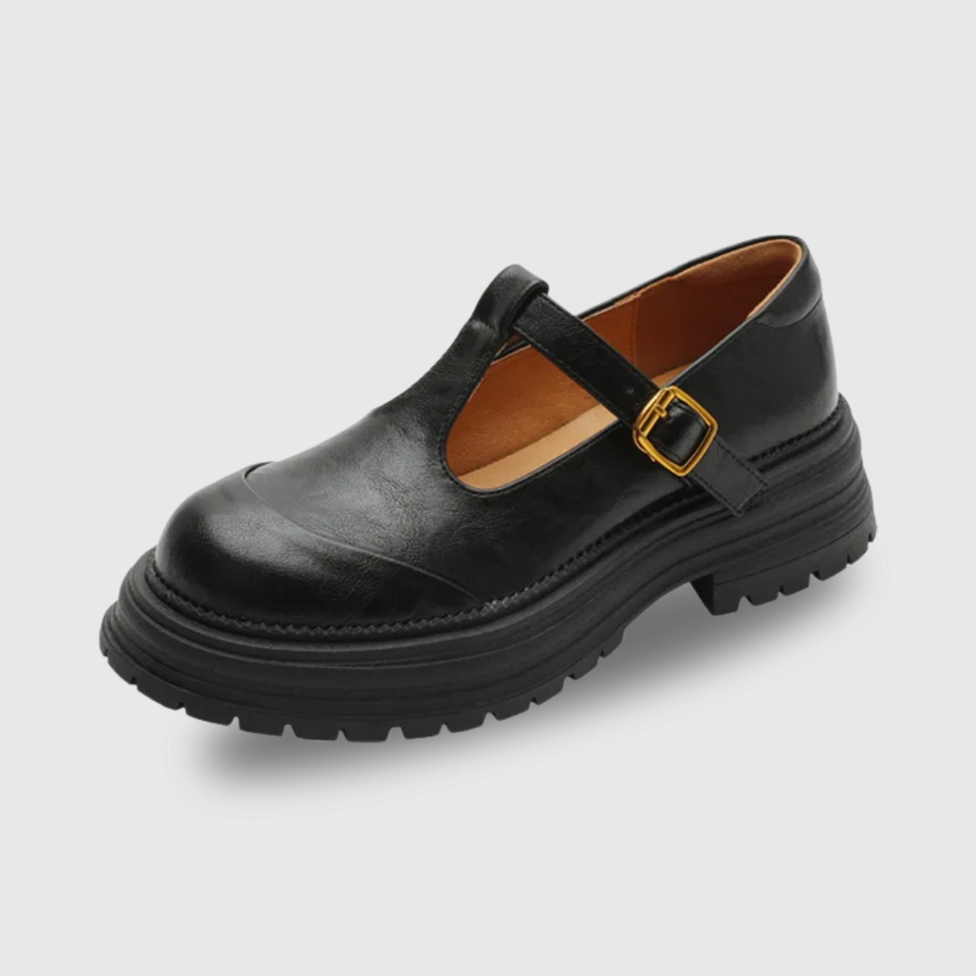 Fleur | Vintage-Inspired T-Bar Shoes