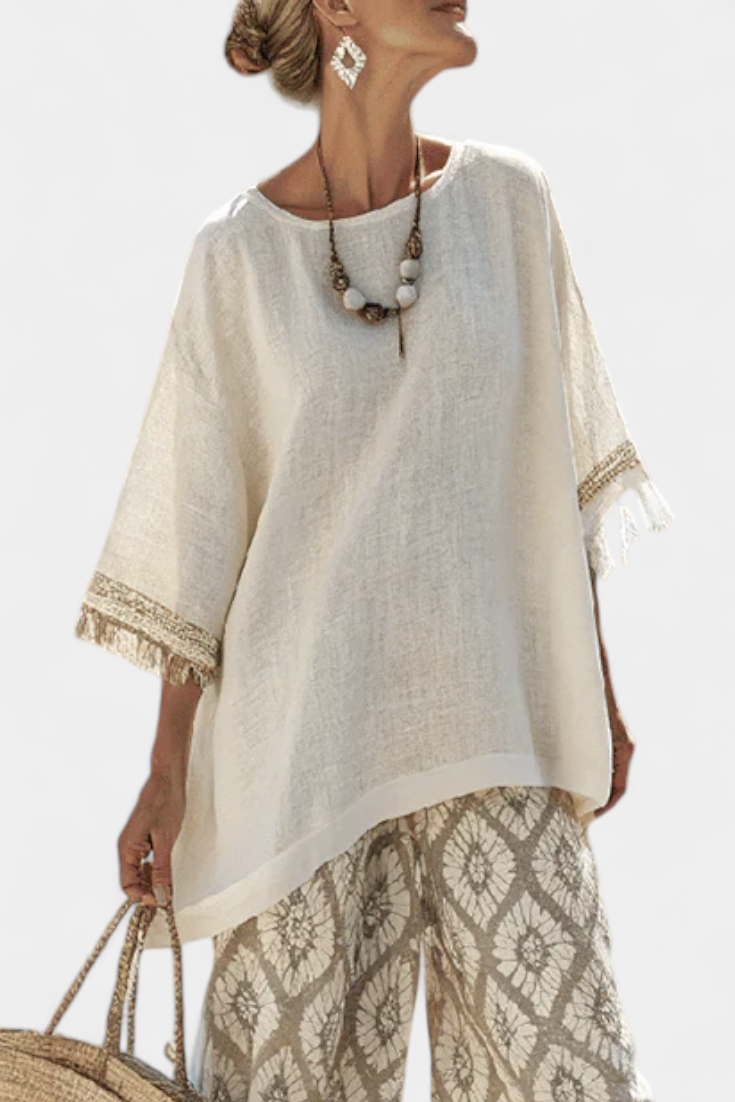 Tara | Refined Top & Casual Trouser Set