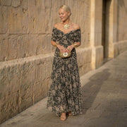 Madison | Elegant Botanical Dress