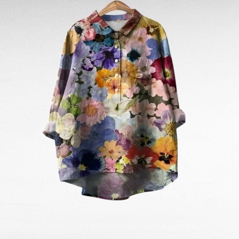 Elegant Breathable Summer Blouse
