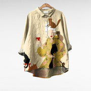 Elegant Breathable Summer Blouse