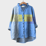 Elegant Breathable Summer Blouse