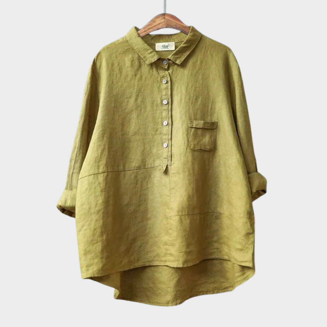 Elegant Breathable Summer Blouse