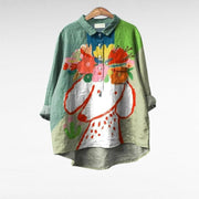 Elegant Breathable Summer Blouse
