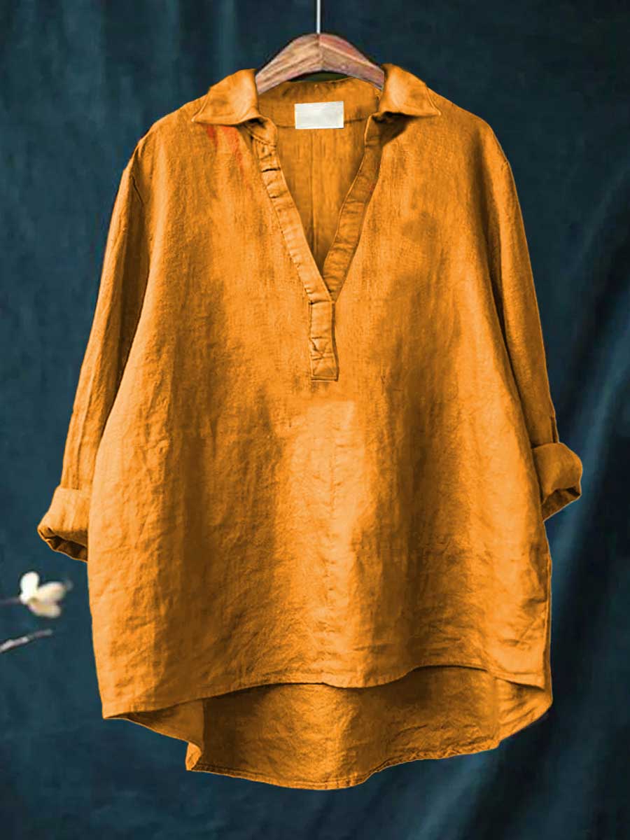 Elegant Breathable Summer Blouse