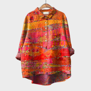 Elegant Breathable Summer Blouse