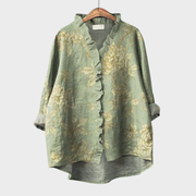 Elegant Breathable Summer Blouse
