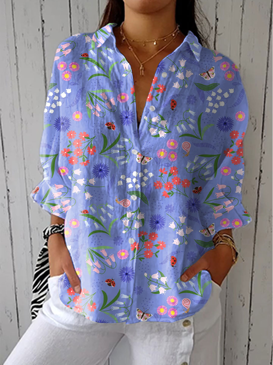 Felicia – Wildflower Meadow Blouse