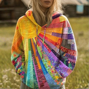 Amanda - Wildflower Quilted Hoodie