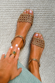 Aurora | Golden Summer Delight Sandals