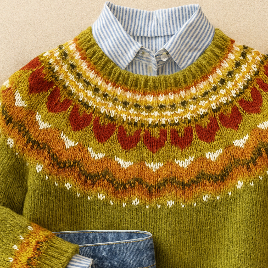 Ardent - Classic Vintage Knit Sweater