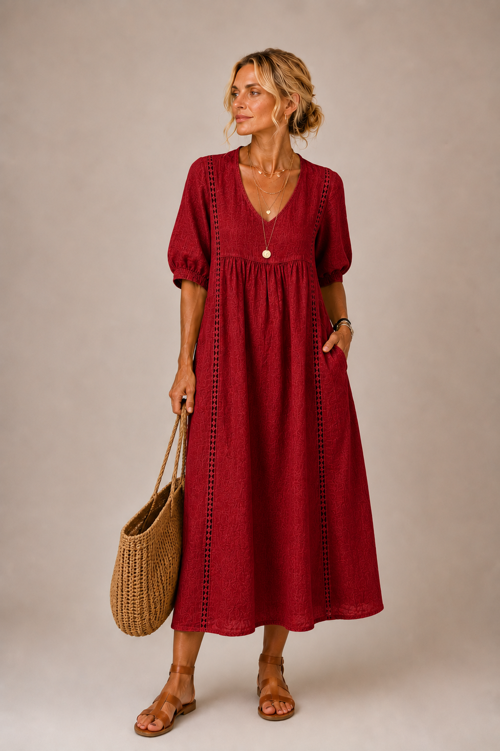 Madelon - Soft Midi Dress