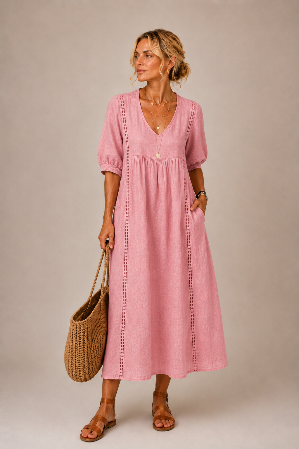 Madelon - Soft Midi Dress