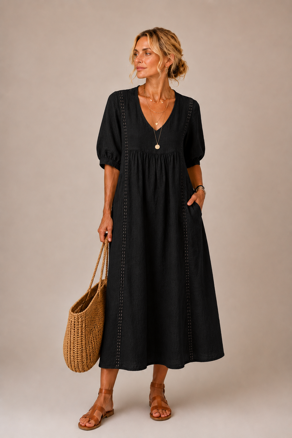 Madelon - Soft Midi Dress