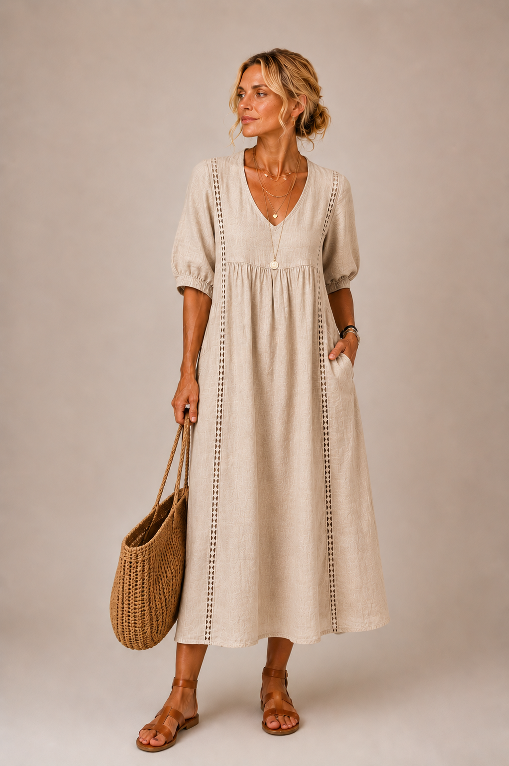 Madelon - Soft Midi Dress