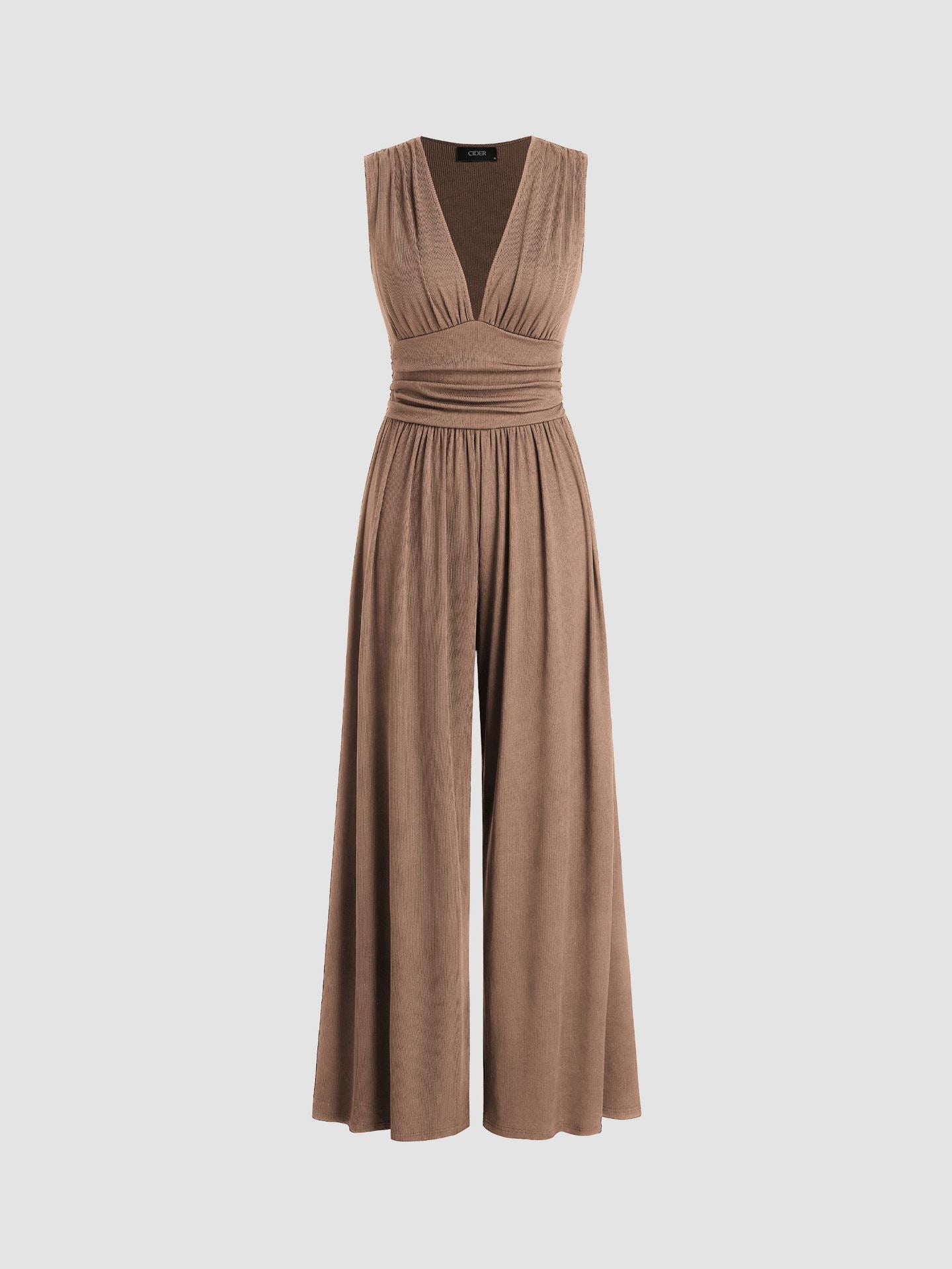 Coly – Chic Sleeveless Wide-Leg Jumpsuit