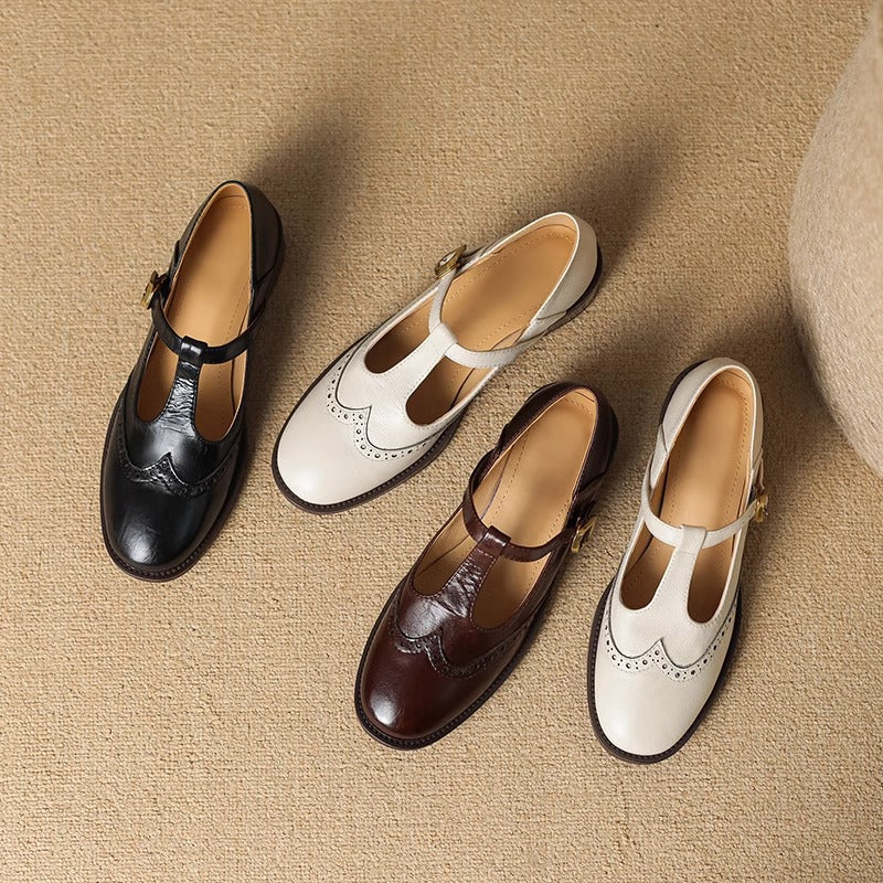 Emma – Classic Women's Strap Shoes