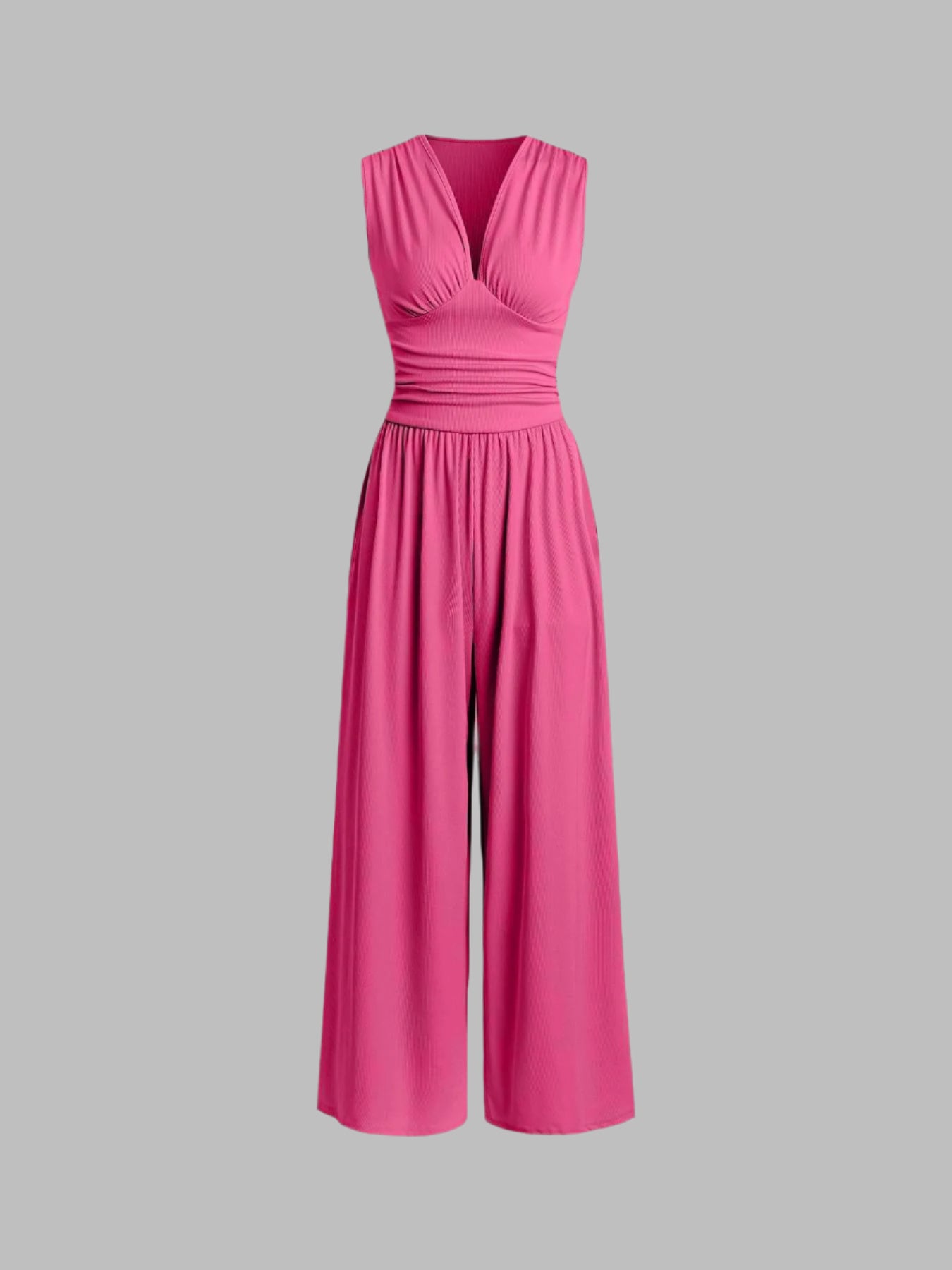 Coly – Chic Sleeveless Wide-Leg Jumpsuit