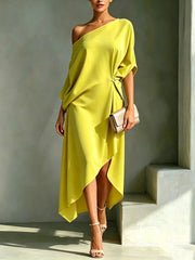 Camila – Elegant Asymmetrical Dress