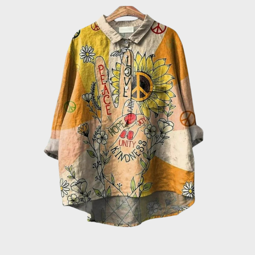 Elegant Breathable Summer Blouse
