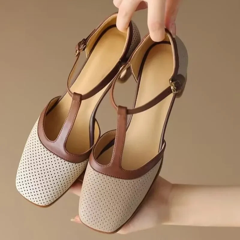 Els | Elegant Women's Mid-Heel Shoes