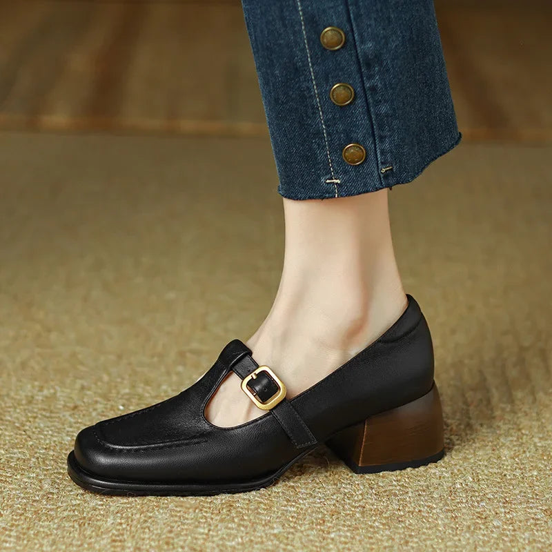 Ysolenne – Vintage-Inspired T-Bar Shoes
