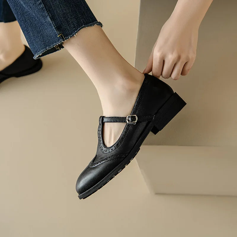 Miranda | Elegant Women's T-Bar Shoes