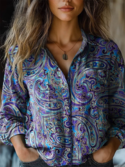 Colourful Paisley Blouse