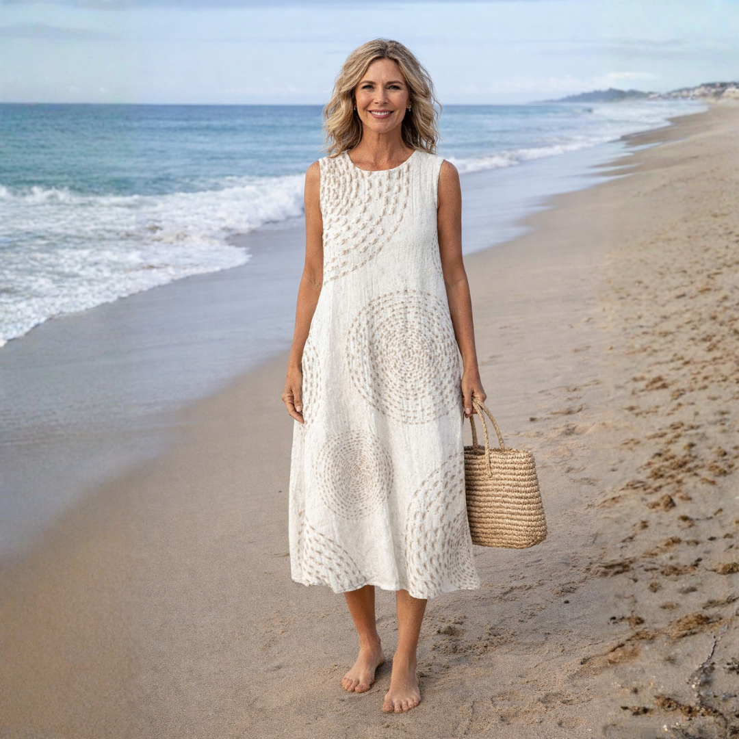Viveka | Casual Summer Midi Dress