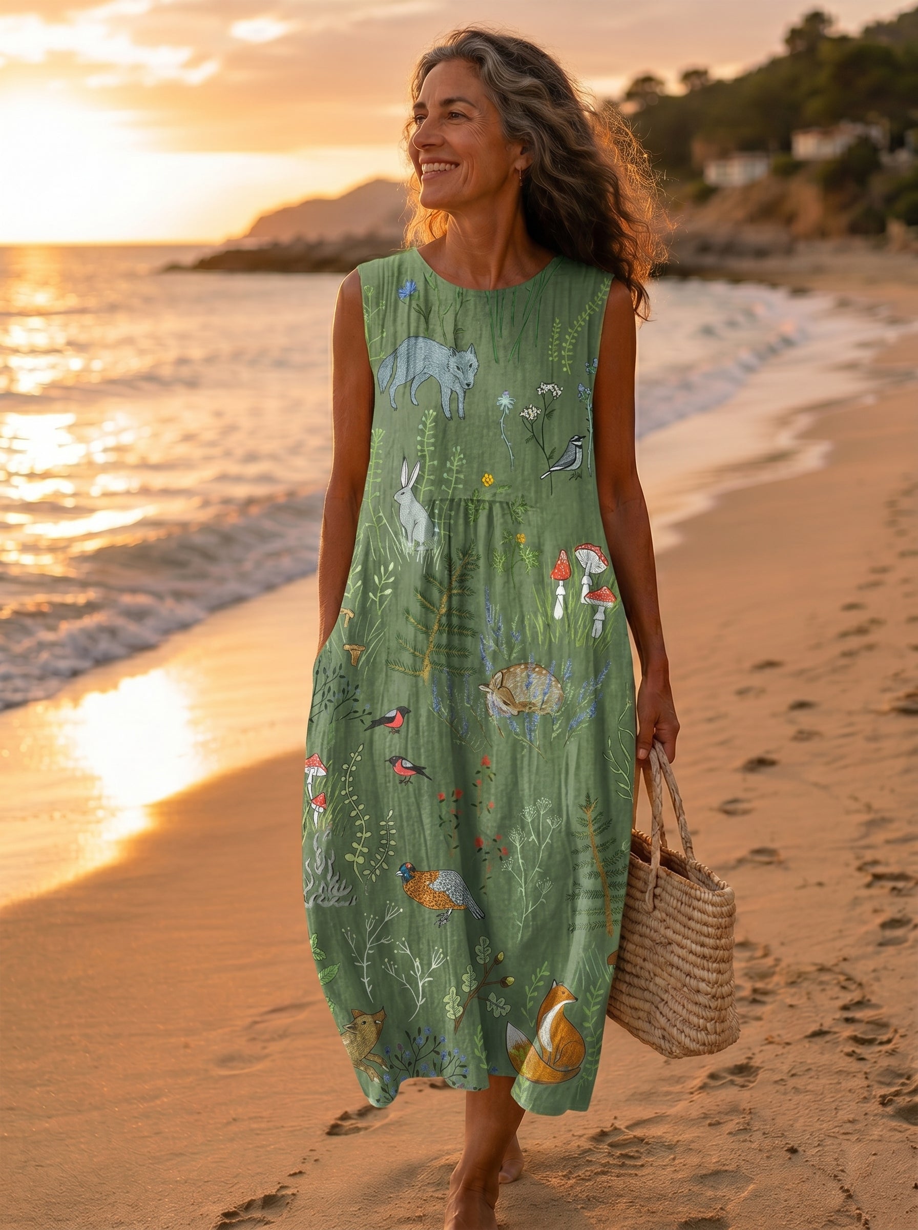 Melissa | Casual Summer Midi Dress