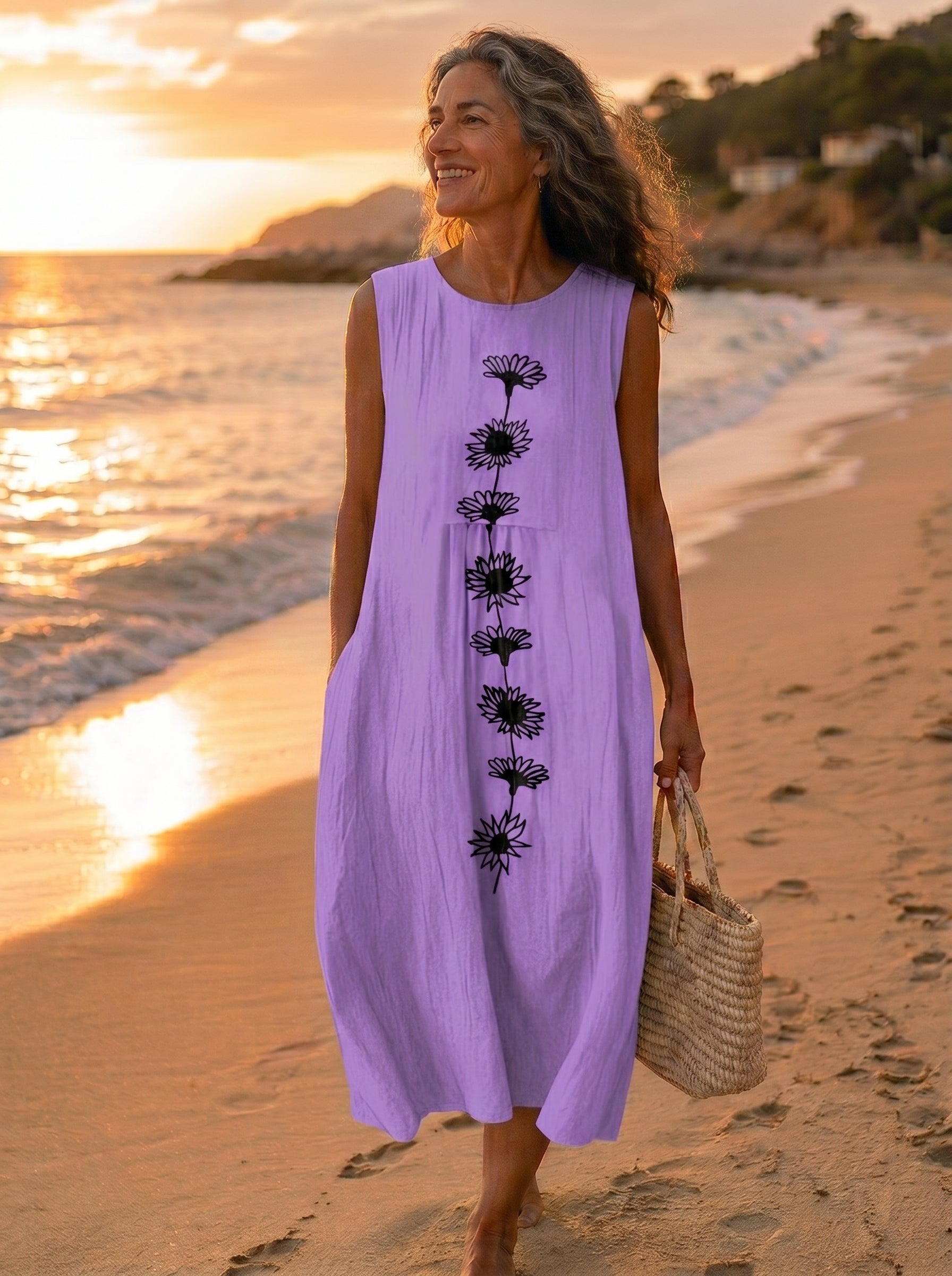 Britta | Casual Summer Midi Dress