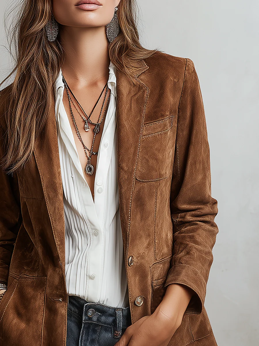 Vintage Brown Blazer