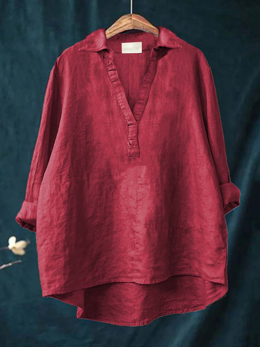 Elegant Breathable Summer Blouse