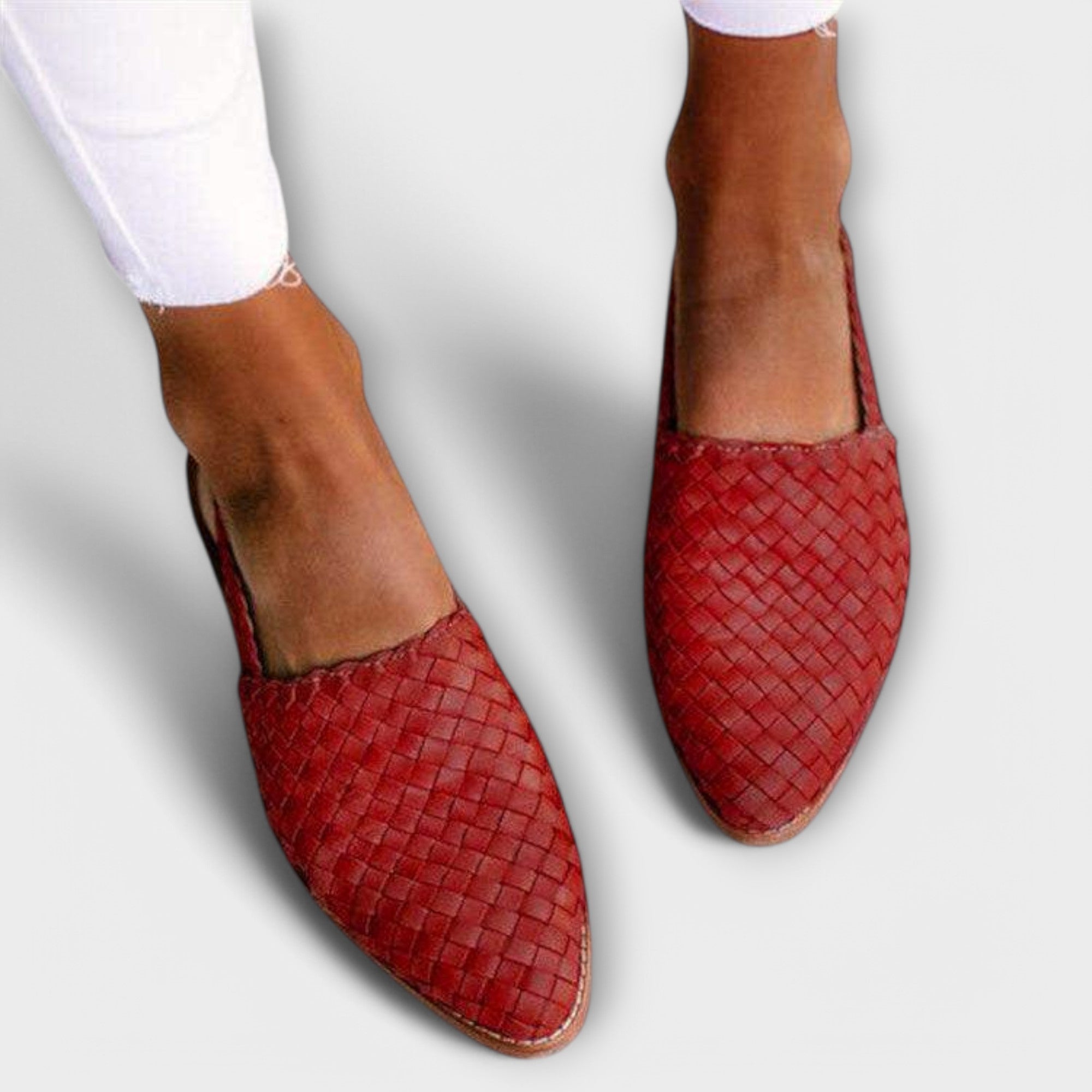 Aurora - Woven Slingback Loafer