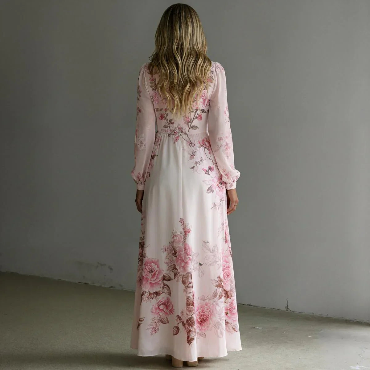 Rachel | Romantic Floral Maxi Dress